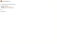 Tablet Screenshot of m.internetmedicin.se